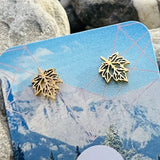 Leaves Stud Earrings