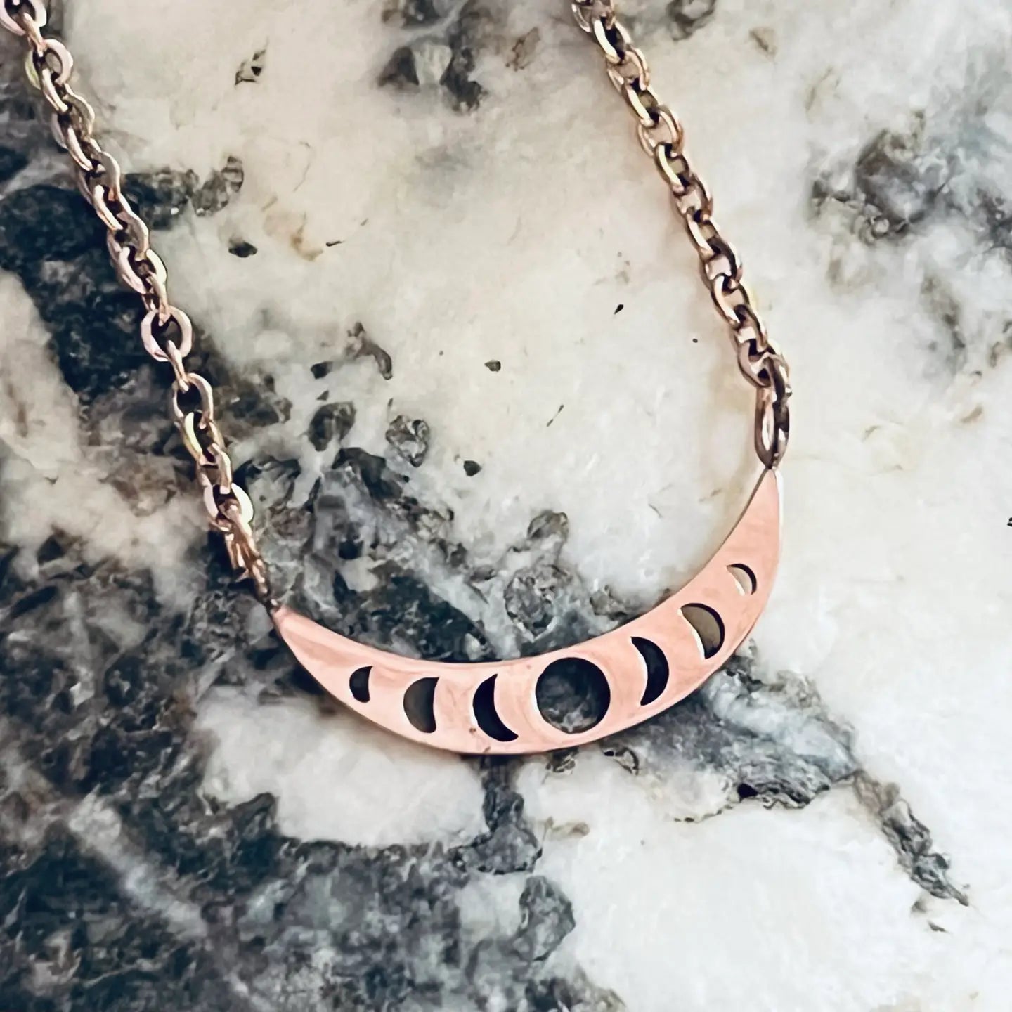 Moon Phases Necklace