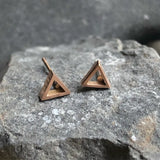 Triangle Stud Earrings