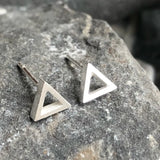 Triangle Stud Earrings