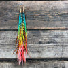 "HoopWest" Solid & Grizzly Rainbow Earrings