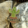 Hugging Cactus enamelled pin