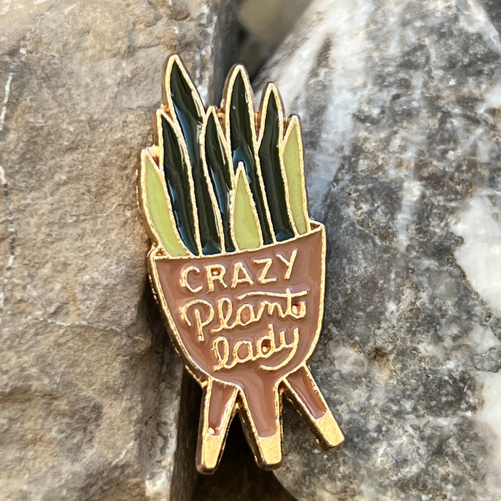 Plant Lover enamelled pin