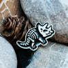 Dinosaur Skeleton enamelled pin triceratops