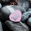 Be cool honey bunny enamelled pin
